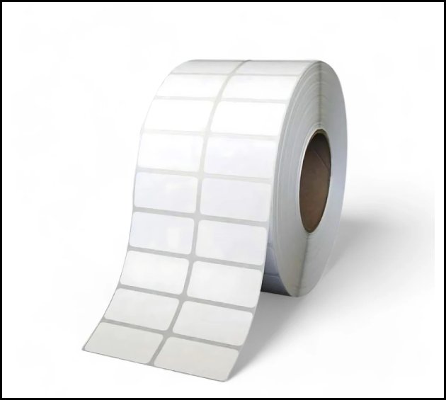 50mm x 25mm barcode/item labels — 1,500 labels per roll