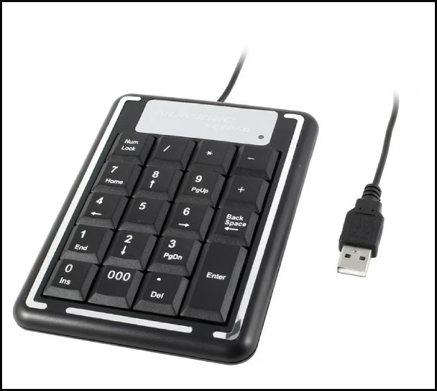 Numeric keypad / USB keypad