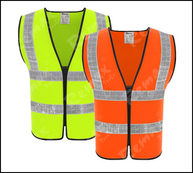 Reflective safety vest